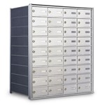 View Rear Loading 36-Door Horizontal Private Mailbox